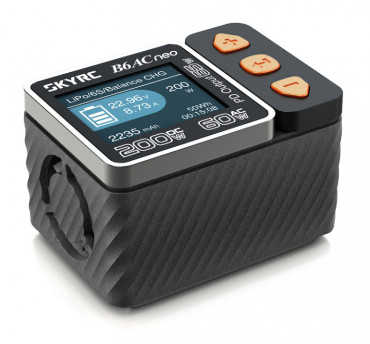 SkyRC B6ACneo Laddare 60W 240VAC i gruppen Katalog / Fabrikat / S / SkyRC / Laddare & Nätaggregat hos Minicars Hobby Distribution AB (SK100200-01)