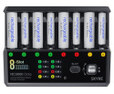 SkyRC NC3000 Octa Charger NiMH/NiCd AA/AAA 0.2-3A PD 65W