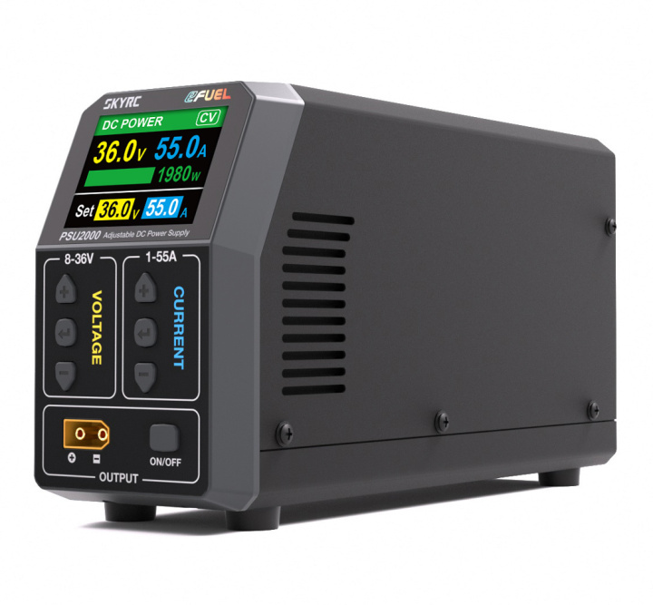 eFUEL PSU2000 Power Supply 8-36V 1.0-55A in the group Catalog / Brands / S / SkyRC / Chargers & Power Supply at Minicars Hobby Distribution AB (SK200029)