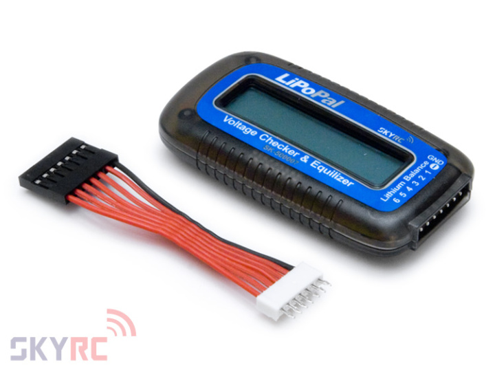 Batteritestare & Equalizer LiPoPal SkyRC i gruppen Katalog / Fabrikat / S / SkyRC / Tillbehör hos Minicars Hobby Distribution AB (SK500007-01)