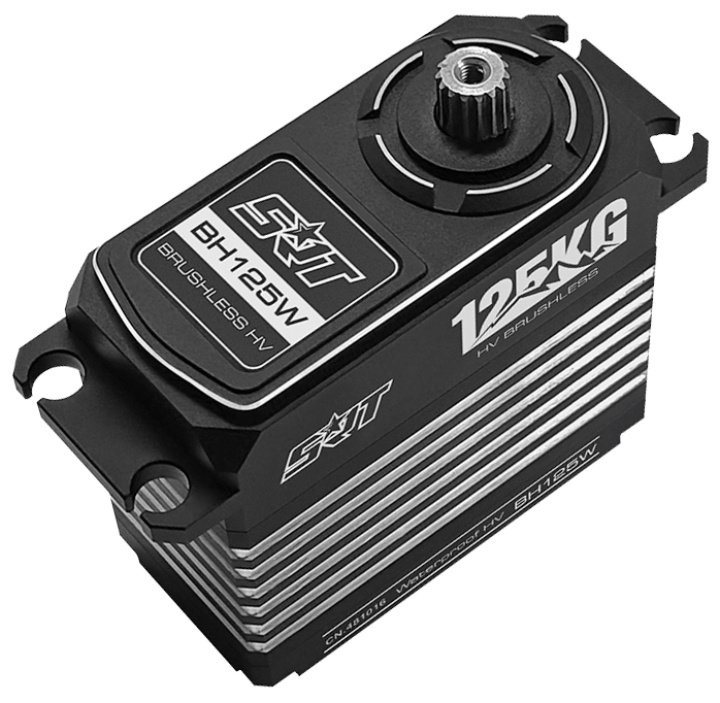 BH125W Servo 110Kg 0,11s HV Brushless Titangetriebe Giant WP in der Gruppe Katalog / RC-Zubehör / Servos / Servo bei Minicars Hobby Distribution AB (SRT-BH125W)
