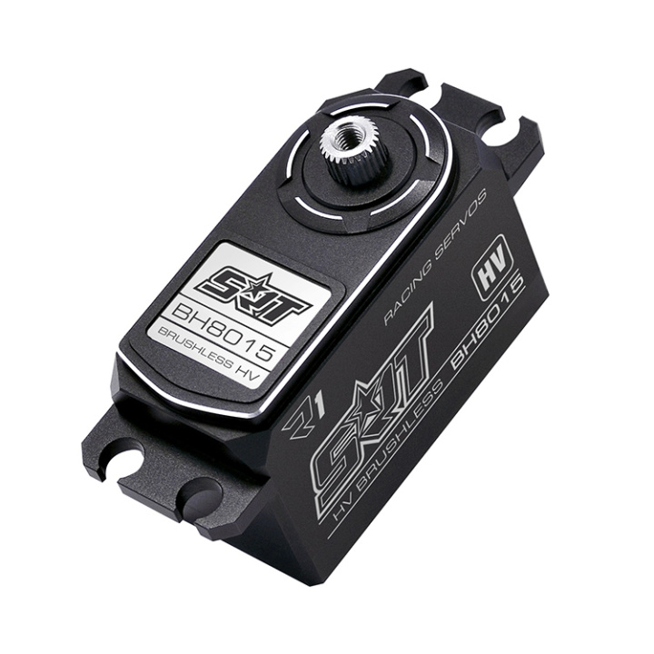 BH8015 Servo 13Kg 0,055s HV Alu Brushless Titandrev Lågprofil i gruppen Katalog / Tillbehör & Delar / Servon / Servon hos Minicars Hobby Distribution AB (SRT-BH8015)