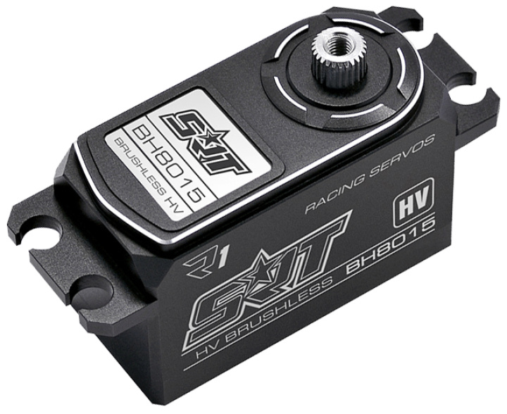 BH8015 Servo 13Kg 0,055s HV Alu Brushless Titangetriebe Low Profile in der Gruppe Katalog / RC-Zubehör / Servos / Servo bei Minicars Hobby Distribution AB (SRT-BH8015)