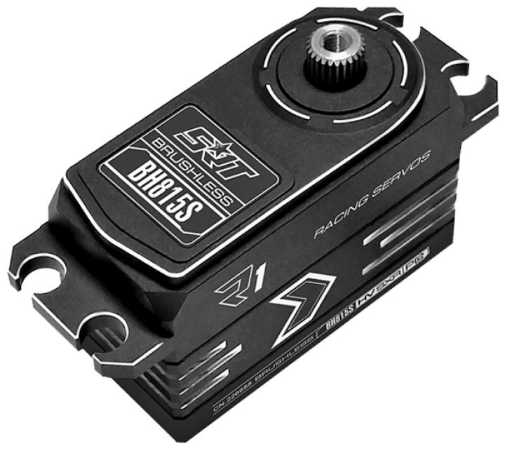 BH815S Servo 13Kg 0,055s HV Alu Brushless Titangetriebe Low Profile in der Gruppe Katalog / RC-Zubehör / Servos / Servo bei Minicars Hobby Distribution AB (SRT-BH815S)