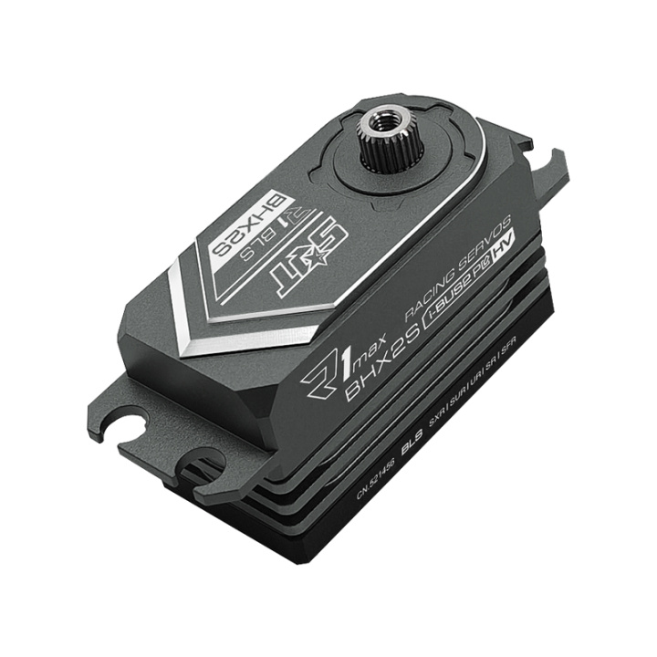 BHX2S Servo 18Kg 0,073s HV Brushless Titandrev Lågprofil i gruppen Katalog / Tillbehör & Delar / Servon / Servon hos Minicars Hobby Distribution AB (SRT-BHX2S)
