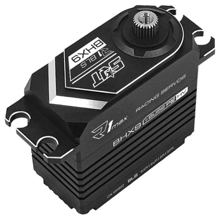 BHX9 Servo 65Kg 0,11s HV Alu Brushless Titangetriebe in der Gruppe Katalog / RC-Zubehör / Servos / Servo bei Minicars Hobby Distribution AB (SRT-BHX9)