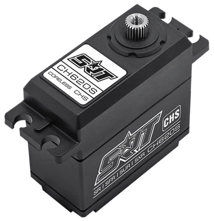 CH620S Servo 18Kg 0,10s HV Coreless Titangetriebe in der Gruppe Katalog / RC-Zubehör / Servos / Servo bei Minicars Hobby Distribution AB (SRT-CH620S)