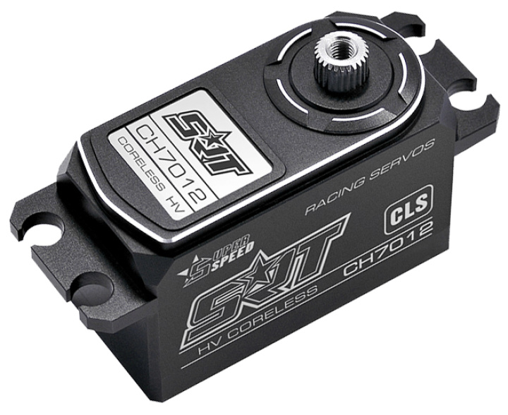 CH7012 Servo 11Kg 0,06s HV Alu Coreless Titangetriebe Low Profile in der Gruppe Katalog / RC-Zubehör / Servos / Servo bei Minicars Hobby Distribution AB (SRT-CH7012)
