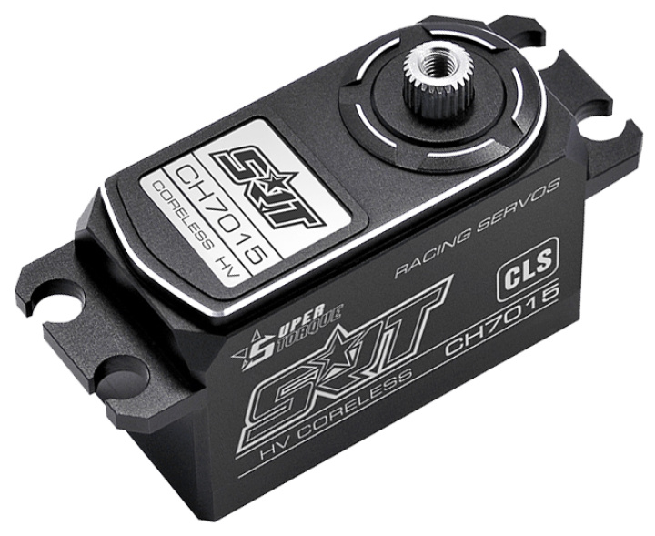 CH7015 Servo 13Kg 0,08s HV Alu Coreless Titangetriebe Low Profile in der Gruppe Katalog / RC-Zubehör / Servos / Servo bei Minicars Hobby Distribution AB (SRT-CH7015)