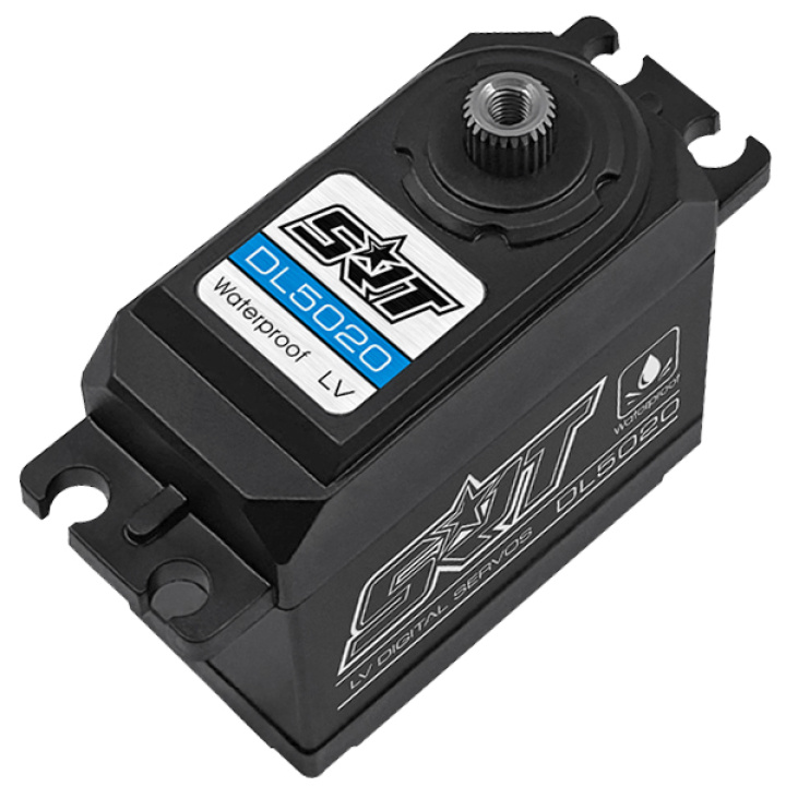 DL5020 Servo 20Kg 0,16s Titangetriebe WP in der Gruppe Katalog / RC-Zubehör / Servos / Servo bei Minicars Hobby Distribution AB (SRT-DL5020)
