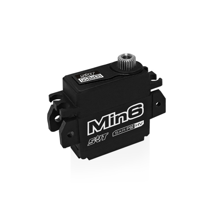 Min6 Servo 8Kg 0,070s HV Coreless Metallgetriebe Mikro in der Gruppe Katalog / RC-Zubehör / Servos / Servo bei Minicars Hobby Distribution AB (SRT-MIN6)
