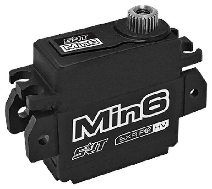 Min6 Servo 8Kg 0,070s HV Coreless Metalldrev Mikro i gruppen Katalog / Tillbehör & Delar / Servon / Servon hos Minicars Hobby Distribution AB (SRT-MIN6)