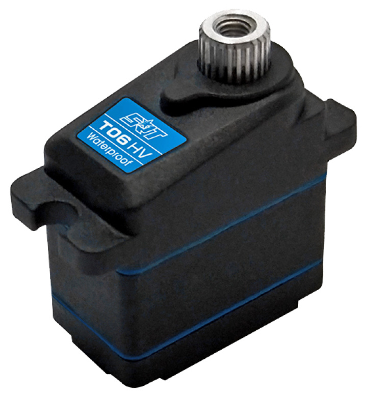 T06 Servo 2,8Kg 0,10s HV Metallgetriebe Mikro WP in der Gruppe Katalog / RC-Zubehör / Servos / Servo bei Minicars Hobby Distribution AB (SRT-T06)