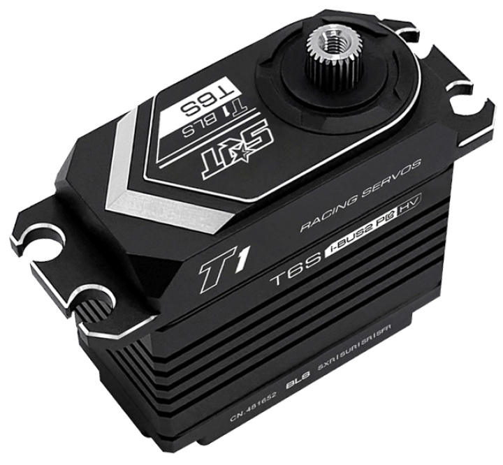T6S Servo 48Kg 0.090s HV Alu Brushless Titanium Gear in the group Catalog / Accessories & Parts / Servos / Servo at Minicars Hobby Distribution AB (SRT-T6S)