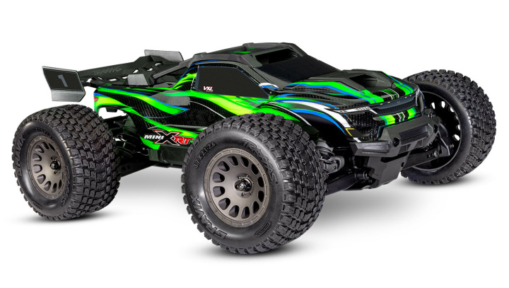 Mini XRT RTR TQi VXL-3s Green - USB-C Charger / 2s Li-Po in the group Catalog / Brands / T / Traxxas / Models at Minicars Hobby Distribution AB (TRX108076-1-GRN)