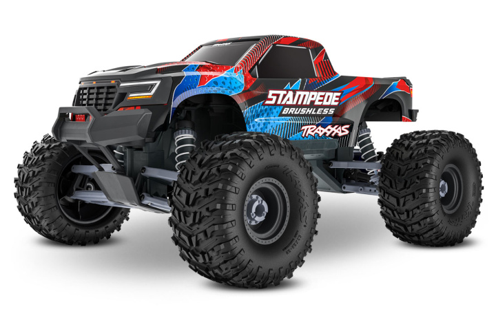 Rustler 2WD 1/10 HD VX3 BL 3S RTR Red in der Gruppe Katalog / Hersteller / T / Traxxas / Models bei Minicars Hobby Distribution AB (TRX136454-4-RED)