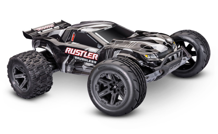 Rustler 2WD 1/10 HD VX3 BL 3S RTR Svart i gruppen Katalog / Modeller R/C / Bilar / 1/10 Buggy/Truck/SC El hos Minicars Hobby Distribution AB (TRX37454-4-BLK)