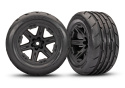 Rustler 2WD 1/10 HD VX3 BL 3S RTR Svart
