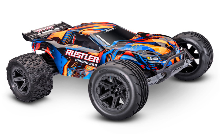 Rustler 2WD 1/10 HD VX3 BL 3S RTR Orange in the group Catalog / Brands / T / Traxxas / Models at Minicars Hobby Distribution AB (TRX37454-4-ORNG)
