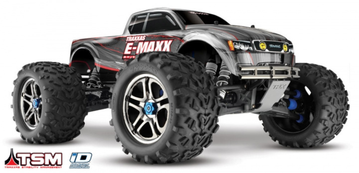 E-Maxx 4WD Brushless TQi TSM Telemetri* UTGÅTT i gruppen Katalog / Övrigt / Kyrkogård hos Minicars Hobby Distribution AB (TRX39087-3)