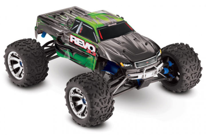 Revo 3.3 4WD Nitro TQi TSM, Telemetri Grön i gruppen Katalog / Fabrikat / T / Traxxas / Modeller hos Minicars Hobby Distribution AB (TRX53097-3-GRN)