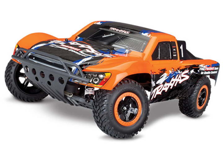 Slash 2WD 1/10 RTR TQ Orange med Batteri & Laddare* UTGÅTT i gruppen Katalog / Övrigt / Kyrkogård hos Minicars Hobby Distribution AB (TRX58034-1-OR)