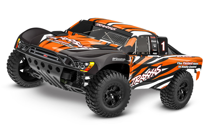 Slash 2WD 1/10 RTR TQ Orange-X EHD Clipless USB - Med Batteri/Laddare i gruppen Katalog / Fabrikat / T / Traxxas / Modeller hos Minicars Hobby Distribution AB (TRX58234-8-ORNGX)