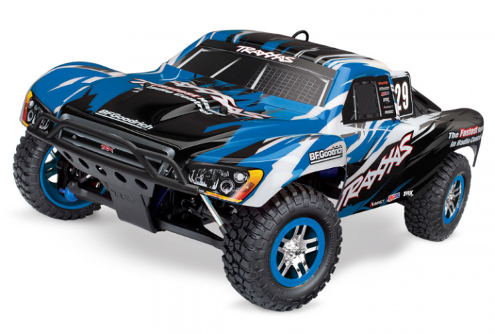 Slayer Pro 4WD TRX3.3 RTR TQi TSM Blå i gruppen Katalog / Fabrikat / T / Traxxas / Modeller hos Minicars Hobby Distribution AB (TRX59076-3-BLU)