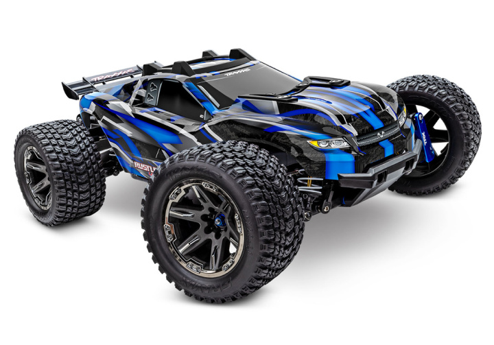 Rustler 4x4 Ultimate VXL 1/10 RTR TQ Blue in the group Catalog / Brands / T / Traxxas / Models at Minicars Hobby Distribution AB (TRX67097-4-BLUE)