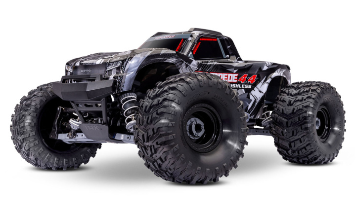 Stampede 4x4 1/10 HD VX3 BL 3S RTR Svart i gruppen Katalog / Fabrikat / T / Traxxas / Modeller hos Minicars Hobby Distribution AB (TRX67454-4-BLK)