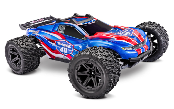 Rustler 4x4 1/10 HD VX3 BL 3S RTR 40th Edition i gruppen Focus-26 / Traxxas Nya VX3 Brushless Modeller hos Minicars Hobby Distribution AB (TRX67464-4-40th)