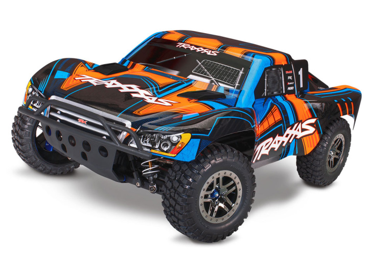 Slash 4x4 Ultimate Clipless RTR TQi TSM Orange* i gruppen Katalog / Fabrikat / T / Traxxas / Modeller hos Minicars Hobby Distribution AB (TRX68277-4-ORNG)