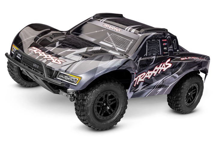 Slash 4x4 1/10 HD VX3 BL 3S RTR Svart i gruppen Katalog / Fabrikat / T / Traxxas / Modeller hos Minicars Hobby Distribution AB (TRX68454-4-BLK)