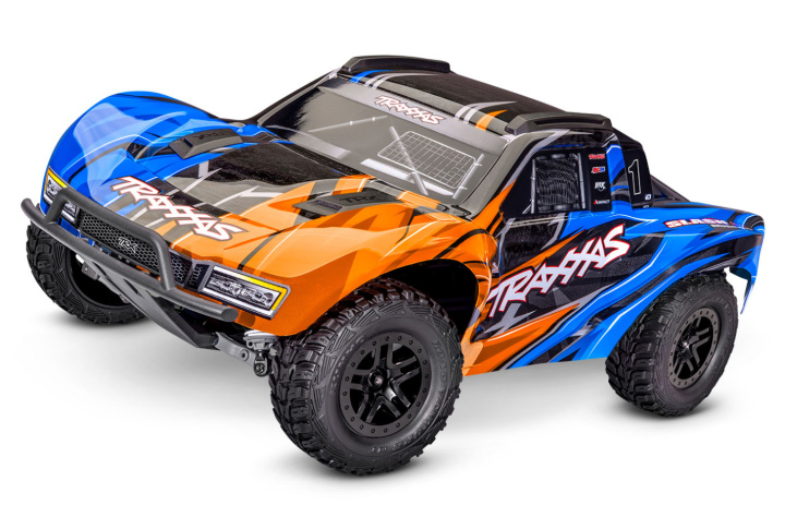 Slash 4x4 1/10 HD VX3 BL 3S RTR Orange in der Gruppe Katalog / Modelle R/C / Autos / 1/10 Buggy/Truck/SC Electric bei Minicars Hobby Distribution AB (TRX68454-4-ORNG)