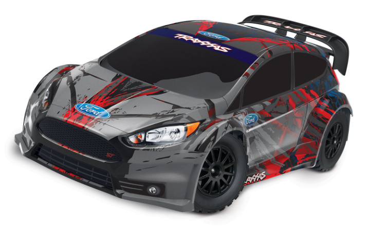 Ford Fiesta ST Rally 1/10 4WD TQ RTR* i gruppen Katalog / Fabrikat / T / Traxxas / Modeller hos Minicars Hobby Distribution AB (TRX74054-4)