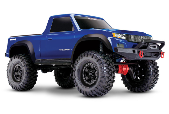 TRX-4 Sport Scale Crawler Truck 1/10 RTR Clipless Blue in der Gruppe Katalog / Hersteller / T / Traxxas / Models bei Minicars Hobby Distribution AB (TRX82224-4-BLUE)