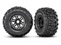 MAXX med WideMAXX 4x4 1/10 RTR TQi TSM Gul*