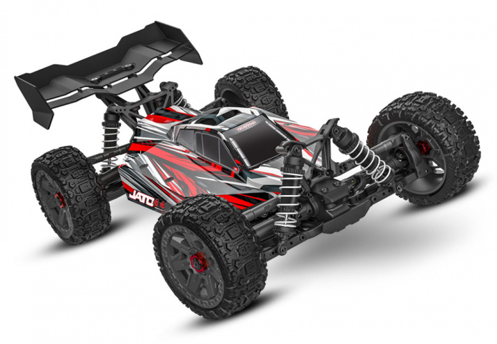 Jato 4x4 1/8 BL-2s EHD RTR Röd i gruppen Katalog / Fabrikat / T / Traxxas / Modeller hos Minicars Hobby Distribution AB (TRX90154-4-RED)