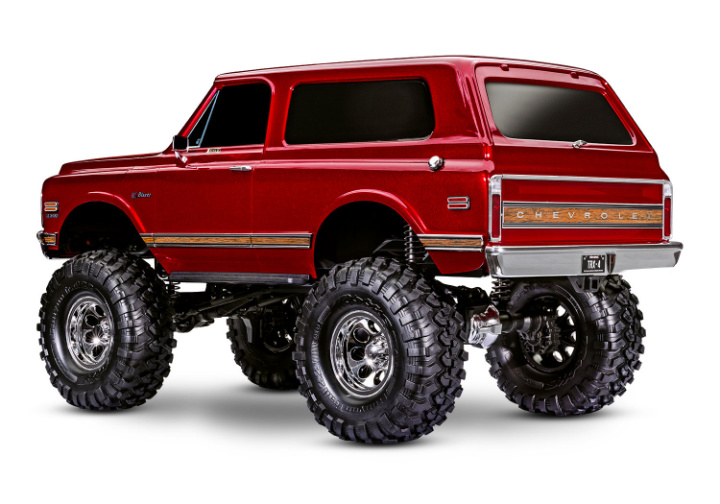 TRX-4 Crawler 1972 Blazer High Trail FD RTR Röd* i gruppen Katalog / Fabrikat / T / Traxxas / Modeller hos Minicars Hobby Distribution AB (TRX92086-4-FD)