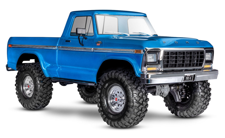 TRX-4 Crawler Ford F150 ´79 RTR Blå i gruppen Katalog / Fabrikat / T / Traxxas / Modeller hos Minicars Hobby Distribution AB (TRX92144-4-BLUE)