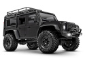 TRX-4M 1/18 Land Rover Defender Crawler Black RTR - 2S LiPo/USB Charger