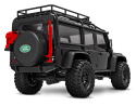 TRX-4M 1/18 Land Rover Defender Crawler Black RTR - 2S LiPo/USB Charger
