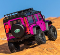 TRX-4M 1/18 Land Rover Defender Crawler Pink RTR - 2S LiPo/USB Charger