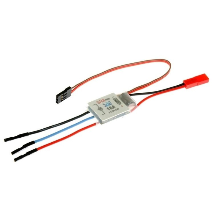 ESC 18A with connectors (BL) in the group Catalog / Brands / G / GAUI - MRT / Spare Parts at Minicars Hobby Distribution AB (UF923182)