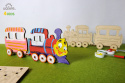 Ugears Lok med Vagn - 4Kids