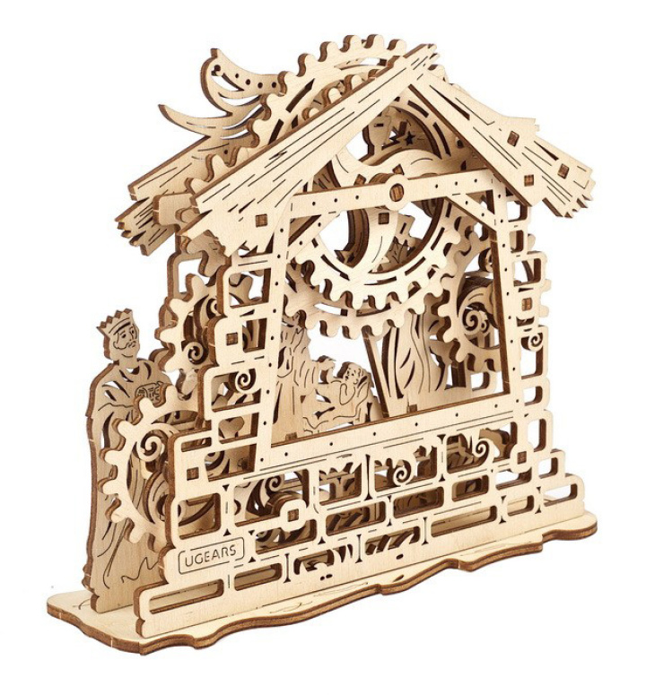 Ugears Nativity Scene* i gruppen Katalog / Bygghobby / Byggsatser Trä & Metall / Träbyggsatser Mekaniska hos Minicars Hobby Distribution AB (UG70141)