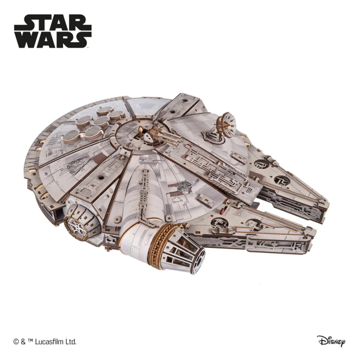 Ugears Millenium Falcon Star Wars in the group Catalog / Build Hobby / Wood & Metal Models / Wooden Model Mechanical at Minicars Hobby Distribution AB (UG70271)