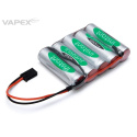 Mottagarbatteri NiMH 6,0V 2500mAh Rak