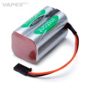 Mottagarbatteri NiMH 4,8V 2500mAh Kub