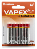 Plus Alkaline batteries AA (4)